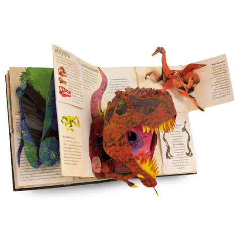 FlipRoar™ - The 3D Pop-Up Book Where Dinosaurs & Sharks Come Alive (1+1 FREE)