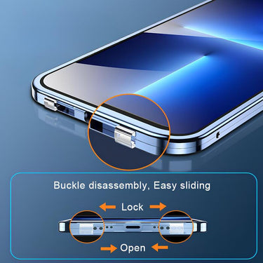 Phone Case | Magnetic Privacy Shield | Shockproof & Waterproof