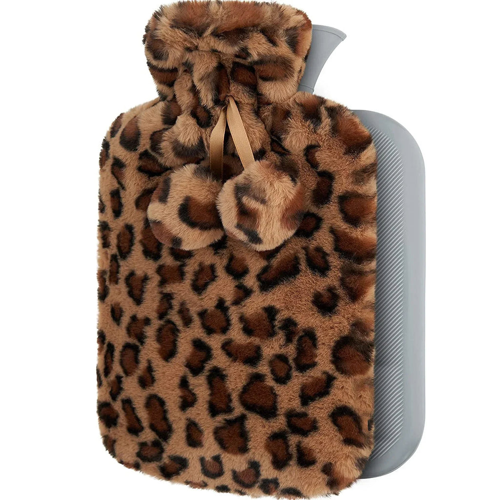 Hot water bottle set displayed against a clean background