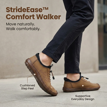 StrideEase™ - Orthopedic Walking Shoes for Comfort and Stability