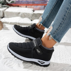 Cozy Waterproof Slip-On Winter Walking Shoes