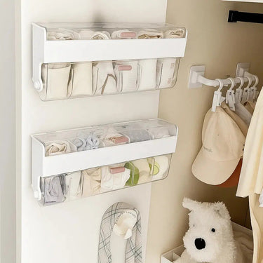 ClariDraw™ - Wall-Mounted Drawer Organizer for Kitchen & Bathroom