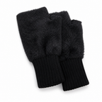 Fingerless Touchscreen Gloves With Fleece-Lined Cuffs