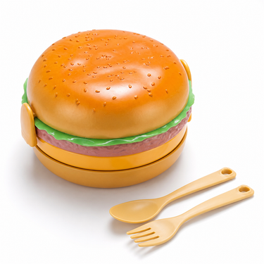 Stapelbare Lunchbox | Mehrere Fächer, verschließbar | Edelstahl & mikrowellengeeignet