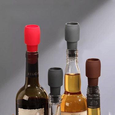 AromaClosure™ - Reusable Silicone Wine Bottle Seals