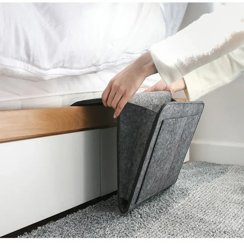 Wooden Bedside Table with Drawer
