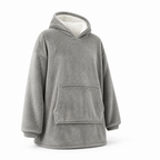 Fleece-Lined Wearable Blanket Hoodie