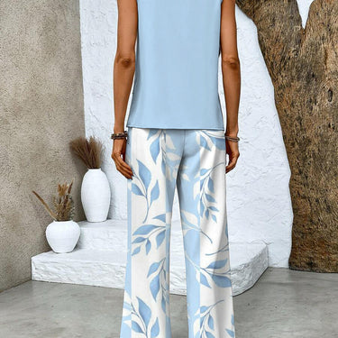 Victoria Women's Set - Chic Two-Part Summer Outfit for Warm Days