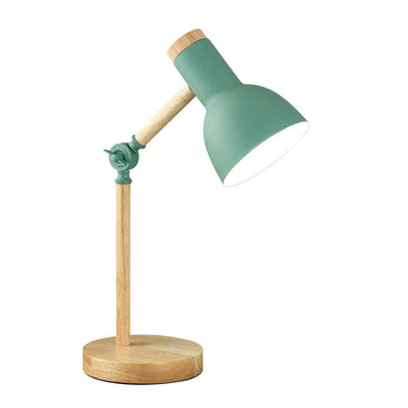 Table Lamp | Scandinavian Style | Adjustable & Foldable | Wood & Metal