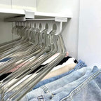Extendable Clothes Rail Metal Adjustable Hanging Rack