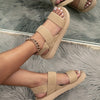 Tredora™ - Women's Wedge Heeled Sandals | Comfortable Ankle Strap