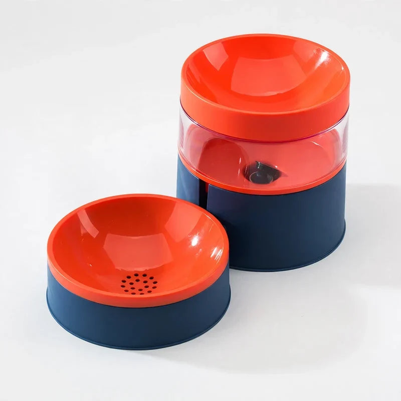 Sturdy double cat bowl for convenient feeding