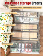 Foldable Storage Organizer for Shoes and Clothing