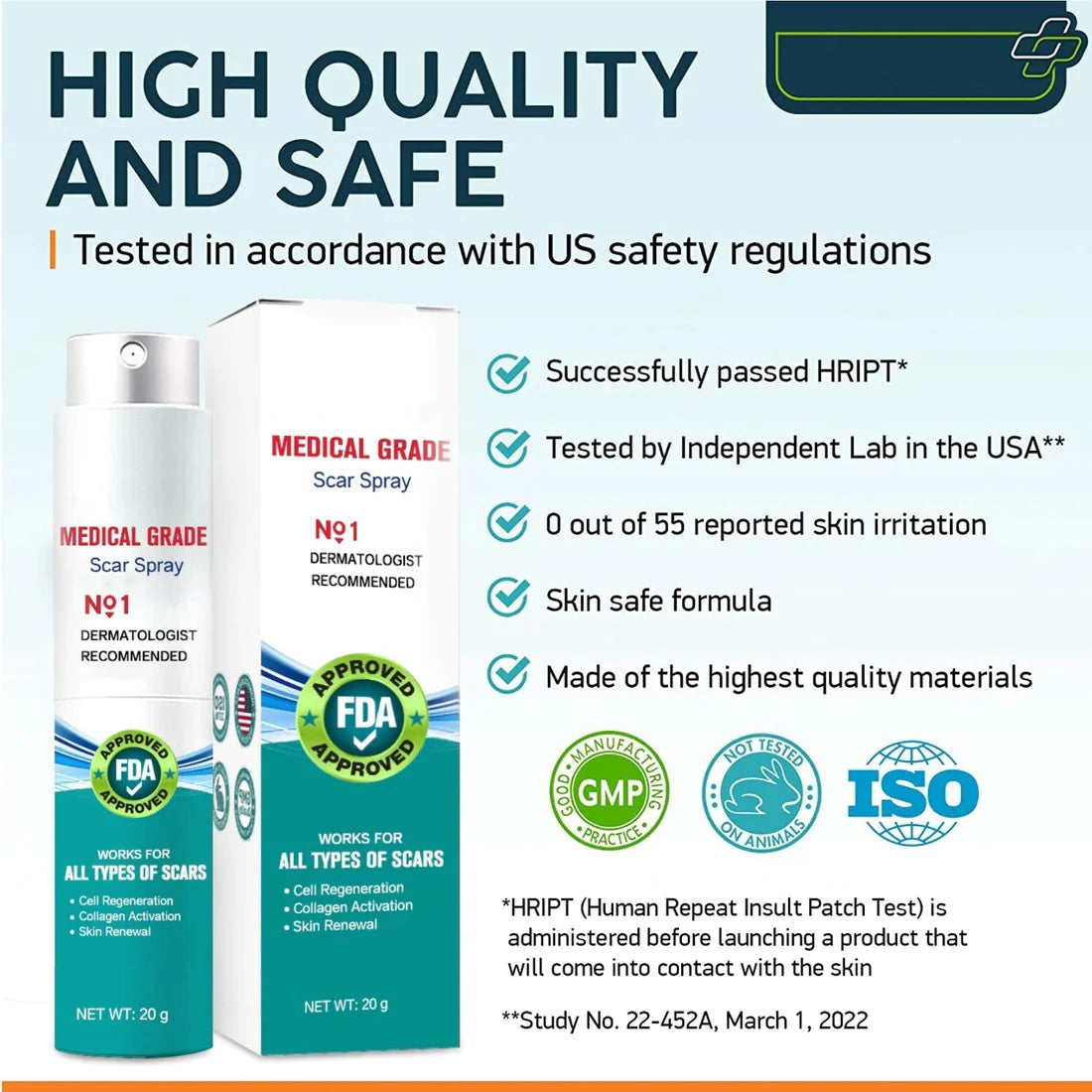 Scar-Free Skin, Faster Than Ever – The Ultimate Advanced Scar Spray