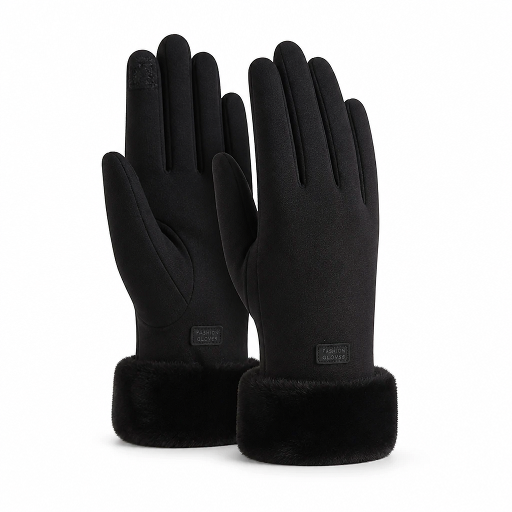 Women's Winter Gloves With Fleece Lining And Touchscreen Tips