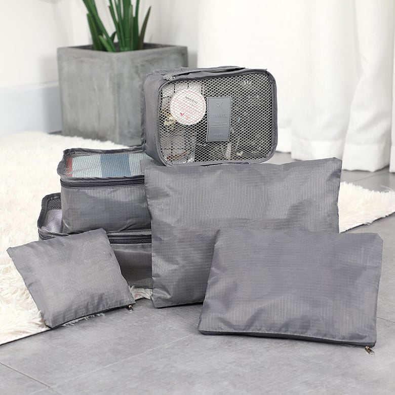 Portable Luggage Storage Bags Set Of 6