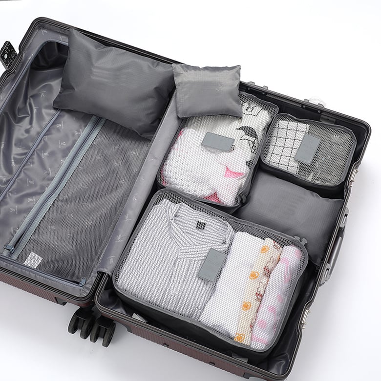Portable Luggage Storage Bags Set Of 6