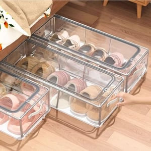 Foldable Storage Organizer for Shoes and Clothing