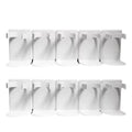 Wall-Mounted Storage Hooks Set No Drilling