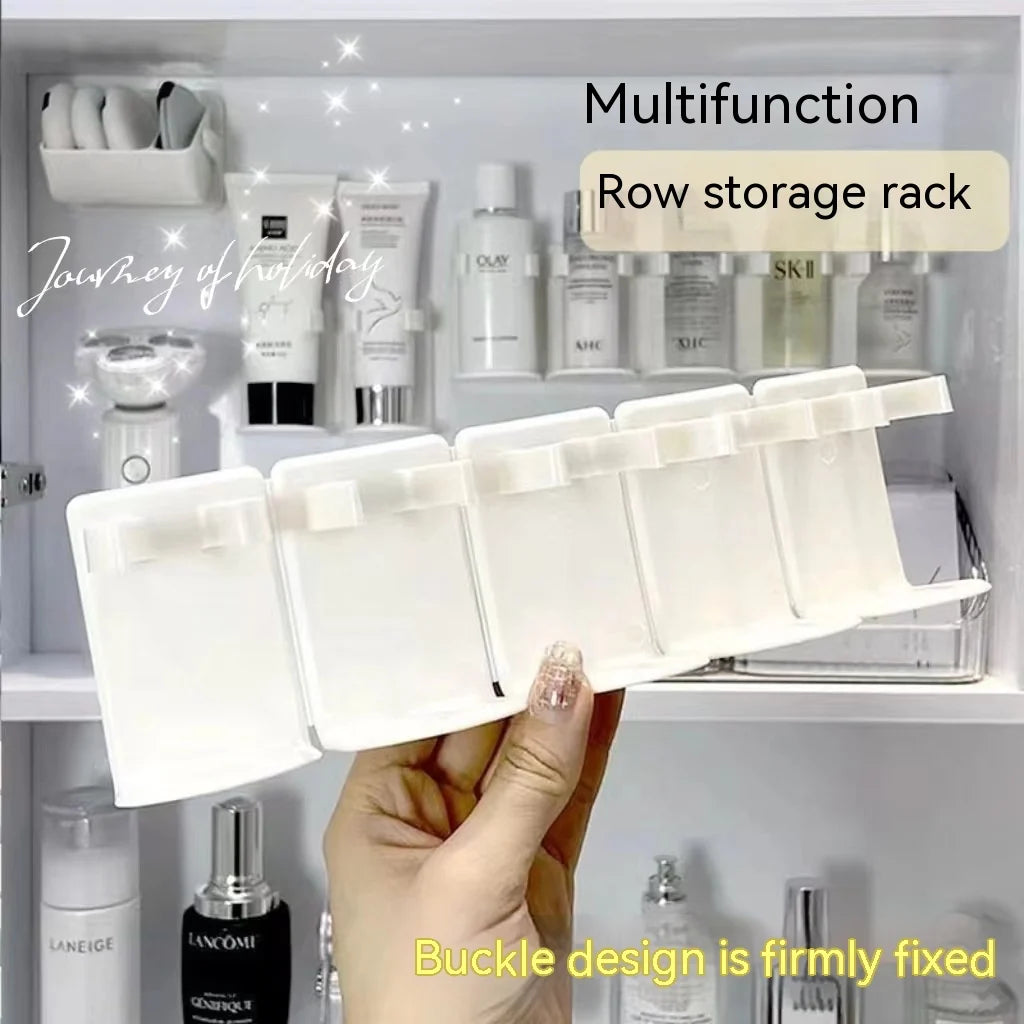 Wall-Mounted Storage Hooks Set No Drilling
