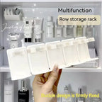 Wall-Mounted Storage Hooks Set No Drilling