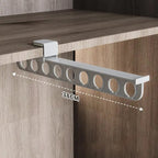 Extendable Clothes Rail Metal Adjustable Hanging Rack