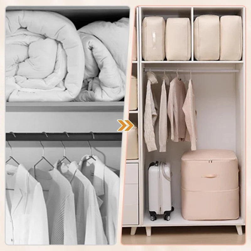 Storage Organizer Self Compressing Bag