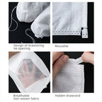 Reusable Drawstring Storage Bags Set