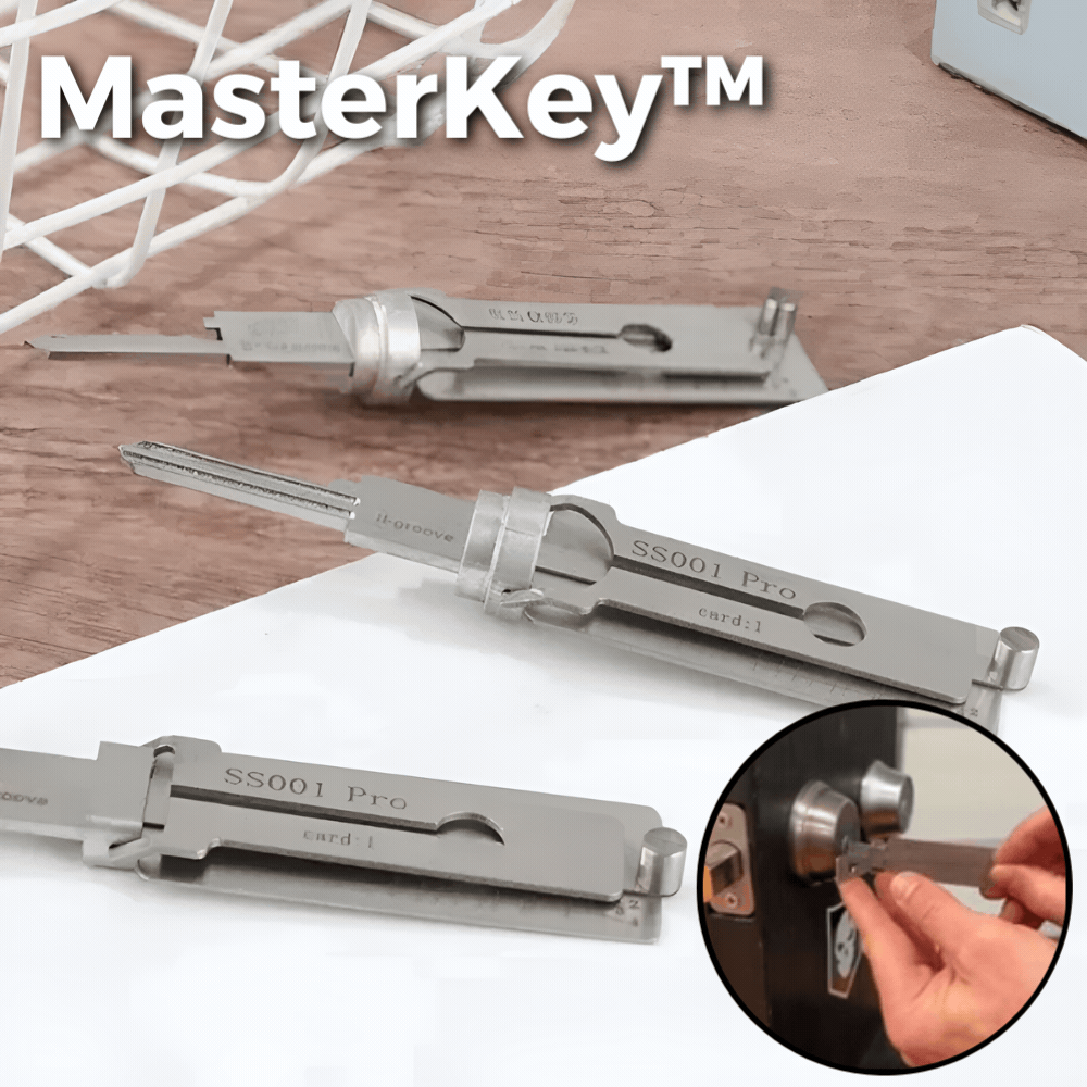 MasterKey™ - Precision Locksmith Tool for Accurate Key Cutting ...