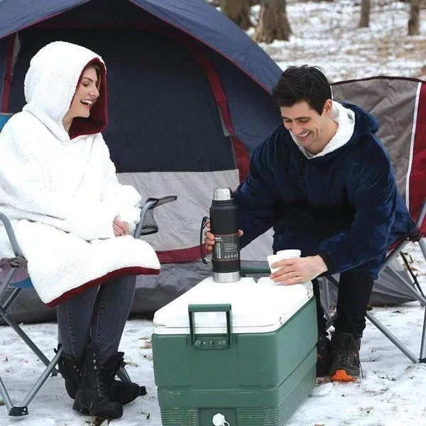 Comfortable wearable hoodie designed for cozy lounging