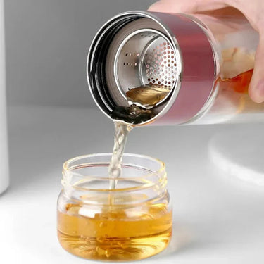 Infusea™– Elegant Glass Tea Maker for Perfect Brews