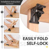 SteelMax Pro™ - Industrial-Grade Folding Brackets That Support 225kg Per Pair (+1 extra for FREE))