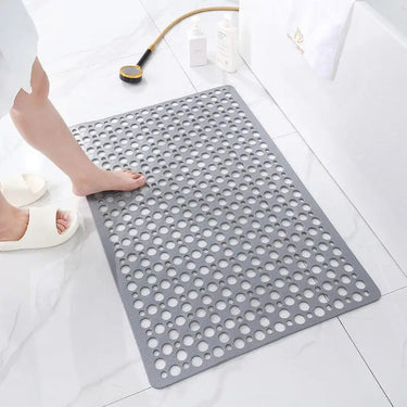 Shower Mat | Non-Slip Suction Backing | Antibacterial & Easy-Clean