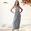 Comfortable & Casual Striped Camisole Summer Dress
