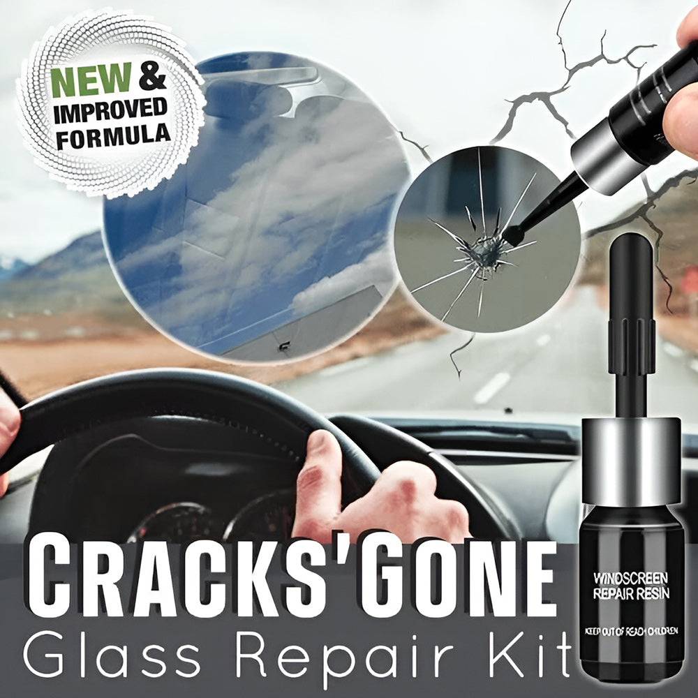 CracksGone™ - Professional Glass Repair in Minutes (+ FREE Mystery gift)