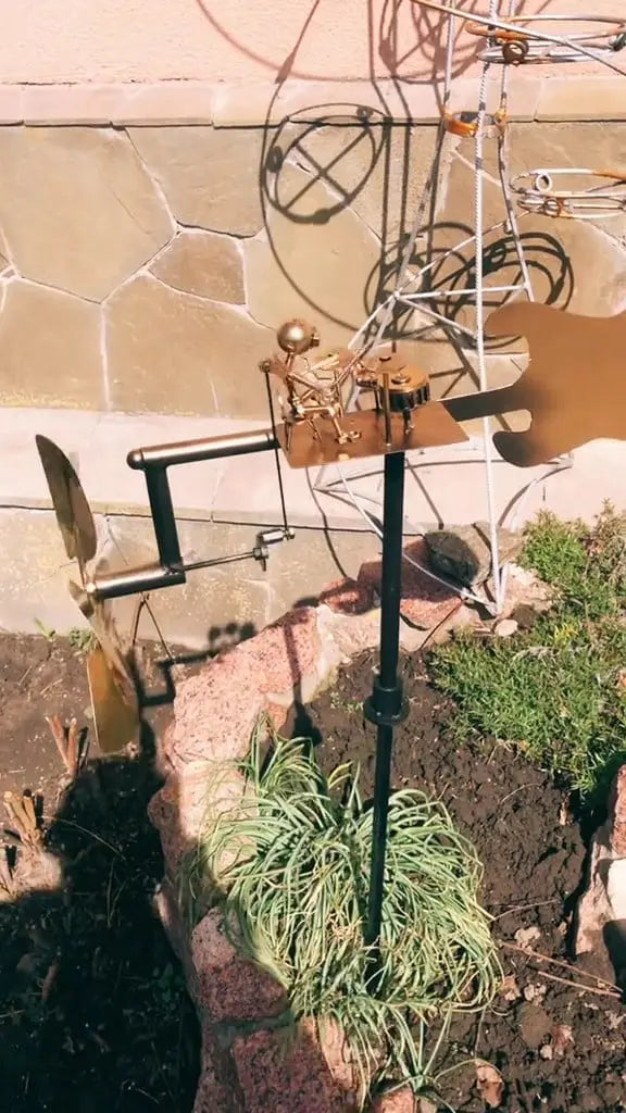 RockBeater Pro™ - The Garden Drummer That Never Stops Playing (+ FREE Mystery bonus)