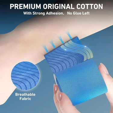 MoveFree™ - Pre-Cut Kinesiology Tape | Instant Joint Support That Lasts (6+4 FREE)