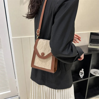Fashion Mobile Phone Bag for Women Phone Pocket PU Leather Handbags Shoulder Bag Lady Crossbody Bags Small Bags for Phones