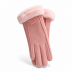 Women's Winter Gloves With Fleece Lining And Touchscreen Tips