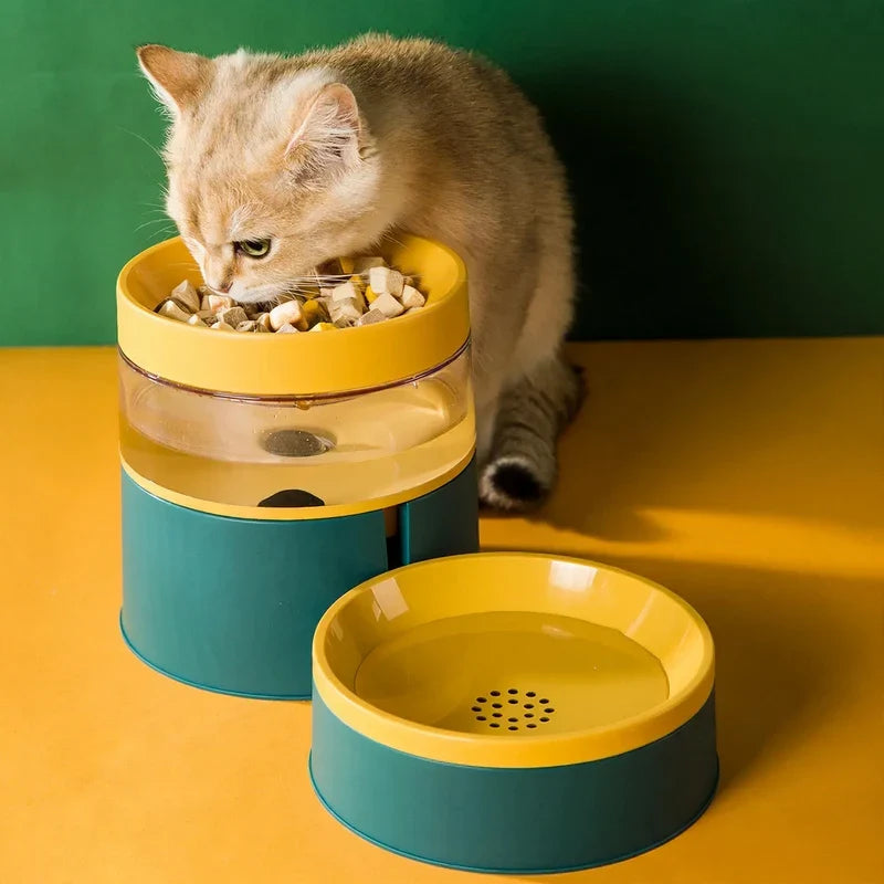 Cat bowl featuring a stable non-slip base