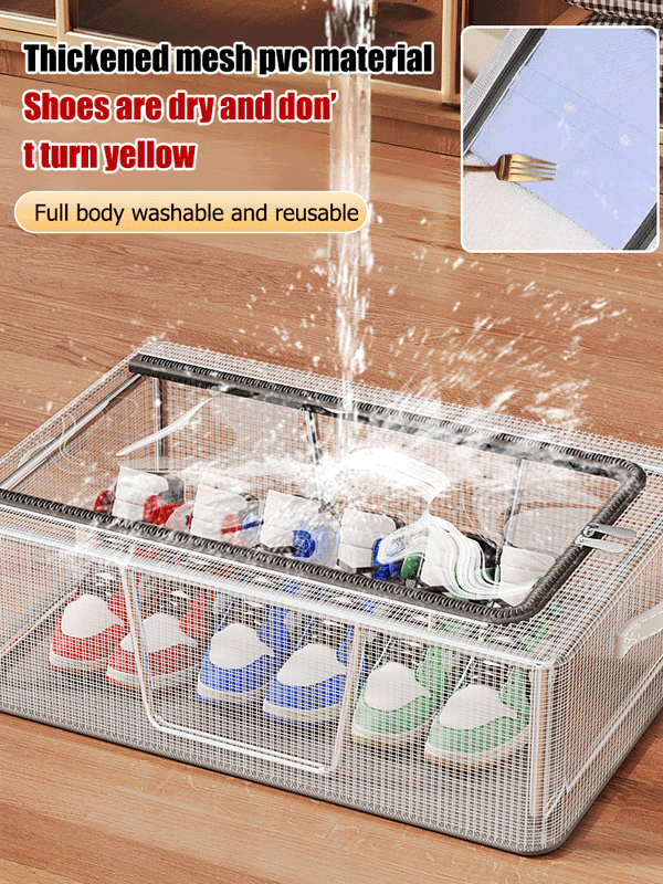 Foldable Storage Organizer for Shoes and Clothing