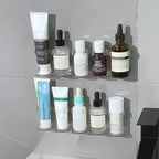 Wall-Mounted Storage Hooks Set No Drilling