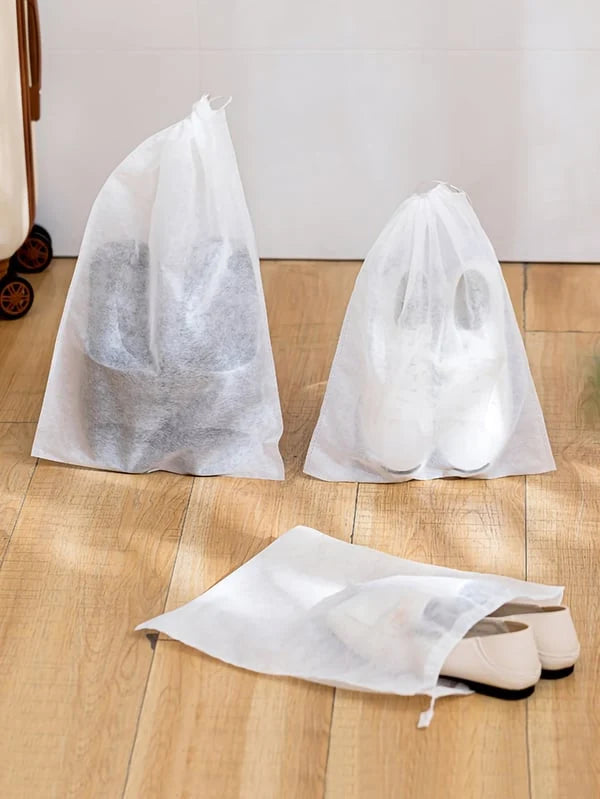 Reusable Drawstring Storage Bags Set