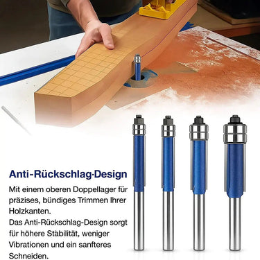 EdgeMaster™ - 4-Piece Deburring & Polishing Tool Set
