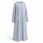 Women's Fleece Blanket Dress With Front Pockets