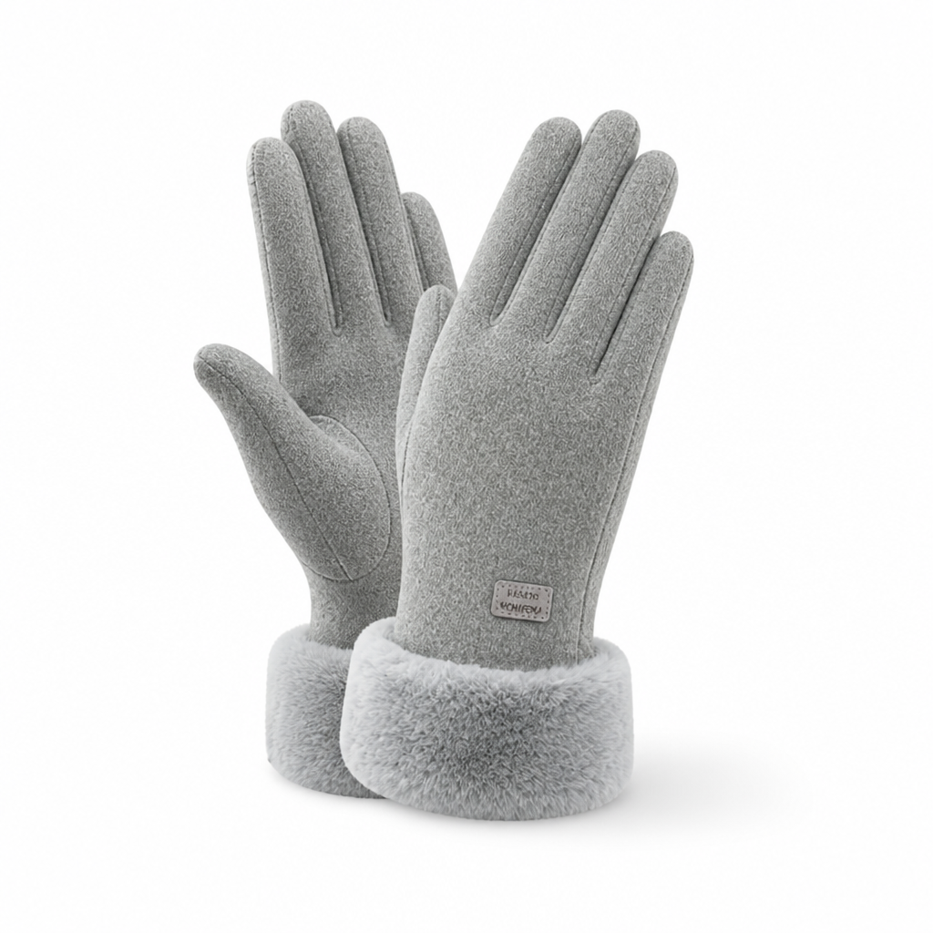 Women's Winter Gloves With Fleece Lining And Touchscreen Tips