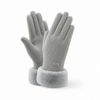 Women's Winter Gloves With Fleece Lining And Touchscreen Tips