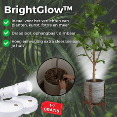 BrightGlow™ - Wireless LED Spotlight for Outdoor & Indoor Use