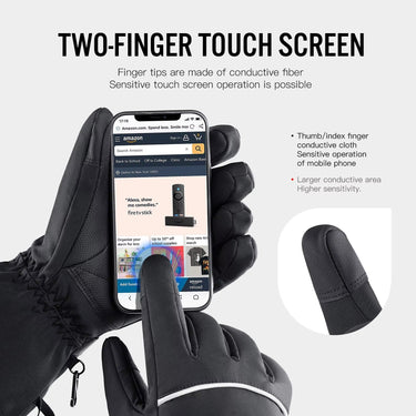 FrostGuard™ Electric Heated Gloves for Warm Winter Comfort