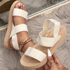 Tredora™ - Women's Wedge Heeled Sandals | Comfortable Ankle Strap